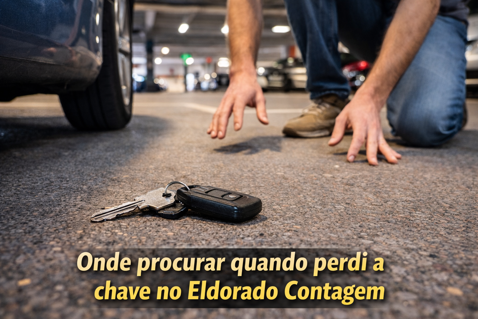 Onde procurar quando perdi a chave no Eldorado Contagem